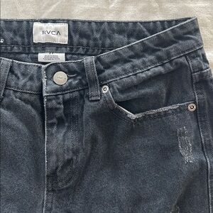 RVCA Women's Black Relaxed Jeans